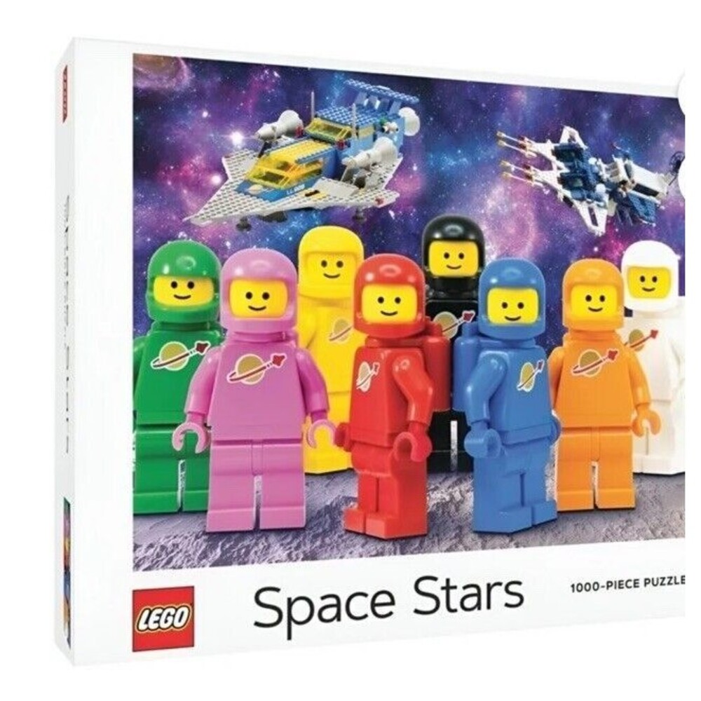 LEGO X Chronicle Books Lego Space Stars Minifigures- 1000 piece Puzzle